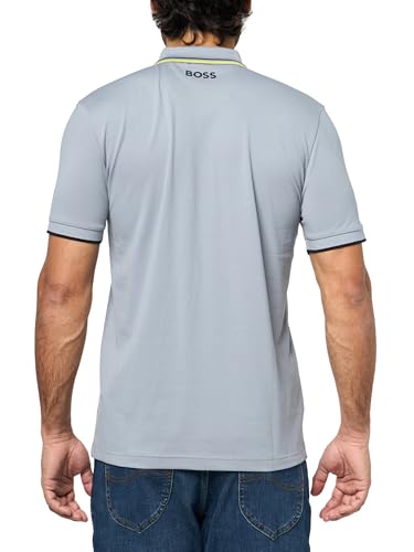 BOSS Mens Paddy Pro Stretch Pique Polo Shirt2