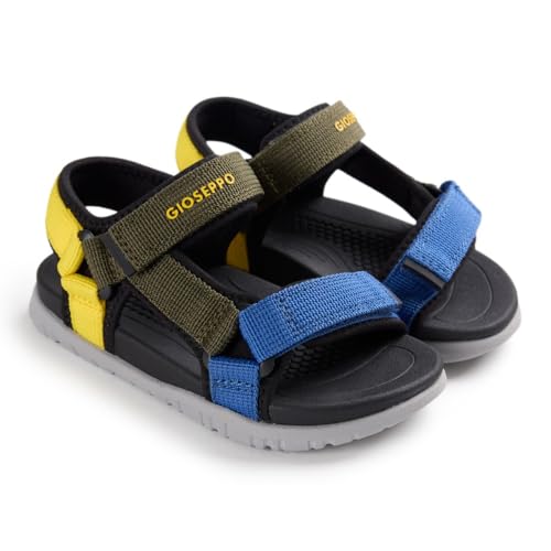 GIOSEPPO Garçon Eldama avec sangle réglable pour un maintien parfait du pied en été