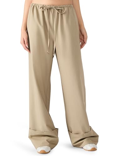 Pantalon décontracté femme Steve Madden Idra léger à taille souple