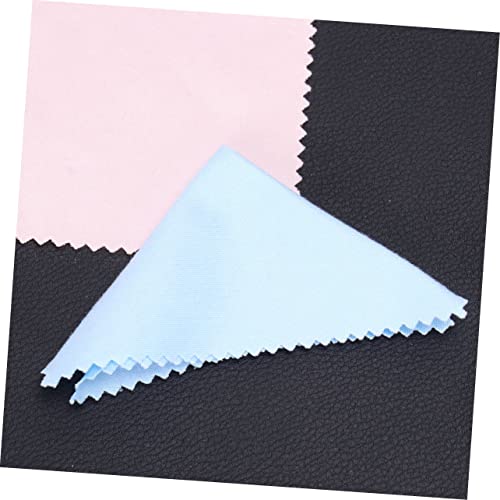 Hemoton 100 Pçs De Limpeza De Smartphones Toalhas Azuis Celular Óculos De Toalha Rosa Piano Violino