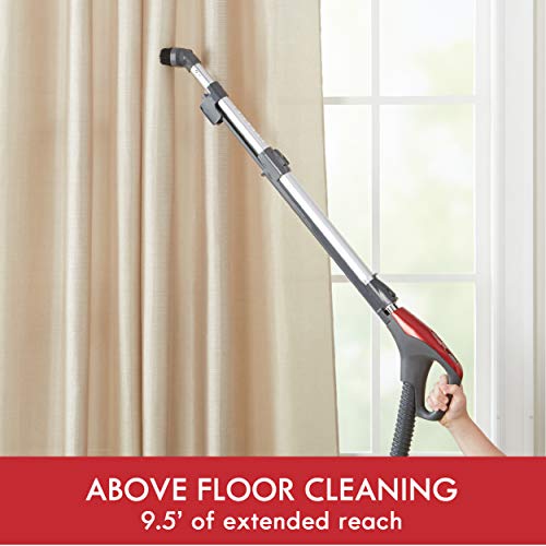Image of Kenmore 81414 400 Series Lightweight Bagged Canister Vacuum Cleaner with Extended Telescoping Wand,2 Motors, Retractable Cord