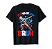 Bruh 4th of July Boys Kids Fourth of July Uncle Sam T-Shirt
