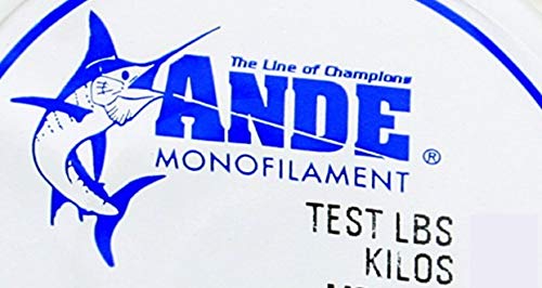 Ande Premium Monofilament Line with 300-Pound Test, Clear, 0.25-Pound Spool (33-Yard) - Thumbnail 2