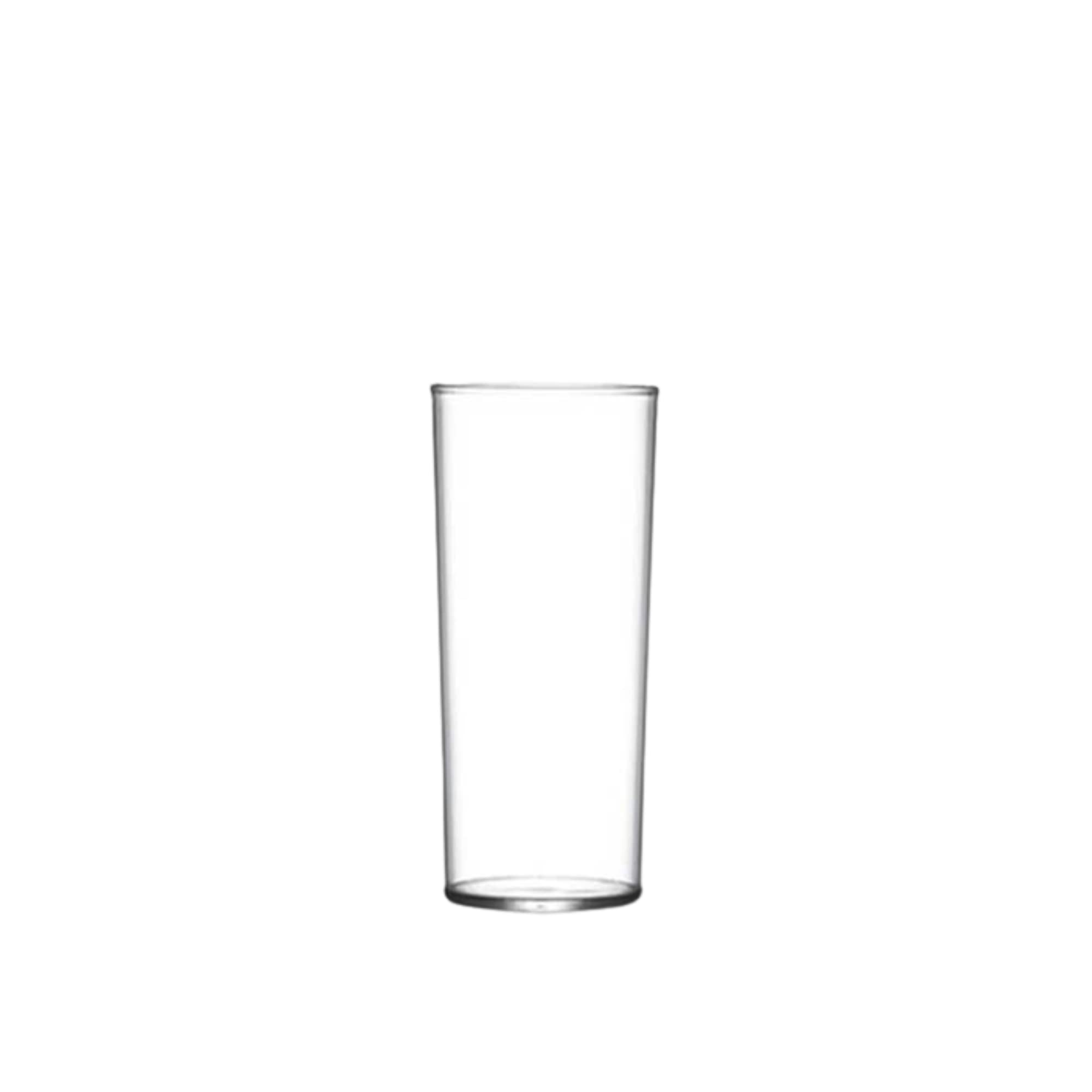 Elite Polycarbonate Half Pint Hiball Tumblers CE 10oz / 285ml - Set of 4 - Plastic Beer Glasses