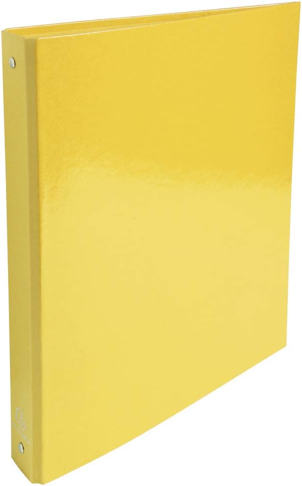 Iderama Ring Binder, A4, 4 Ring, 40 mm spine - Yellow