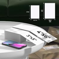 MUNBYN Etiketten 3"x5" (7,6x12,7 cm) Versandetiketten 500 Stück Thermopapier für Labeldrucker Thermodirekt-Etiketten Wasserfester Weiß, BPA/BPS-frei – Ansicht 2