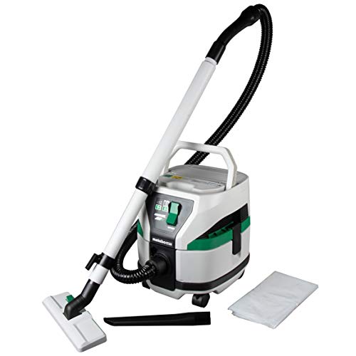 Metabo HPT MultiVolt Wet/Dry Vacuum | Tool Body Only | Optional 36V MultiVolt Batttery or AC Adapter Sold Separately | 2.1 Gallon Capacity Dry | 1.6 Gallon Capacity Wet | Brushless | RP3608DAQ4, White