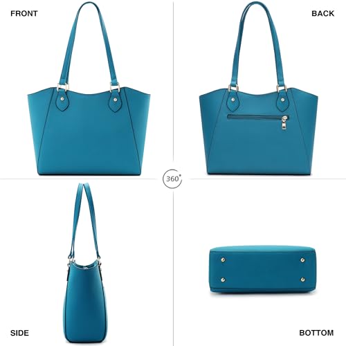 Image of CHICAROUSAL Tote Handbags Purses for Women PU Leather Womens Shoulder Bag | Large Tote Bag for Women, Shoulder Purse, Vegan Leather Purses for Women, Women's Handbags