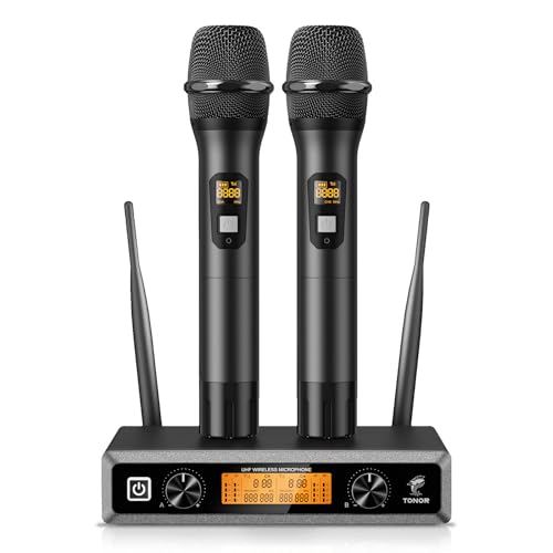Sound chiaro e nitido: il chip integrato di alta qualità e la tecnologia avanzata di registrazione digitale assicurano una riproduzione premium del suono, che risulta più chiaro, puro e pieno. La linea LNA integrata garantisce una riduzione del rumore di fondo e del feedback. Perfetto per karaoke, feste, spettacoli, attività in chiesa, riunioni di famiglia, matrimoni, conferenze, ecc.