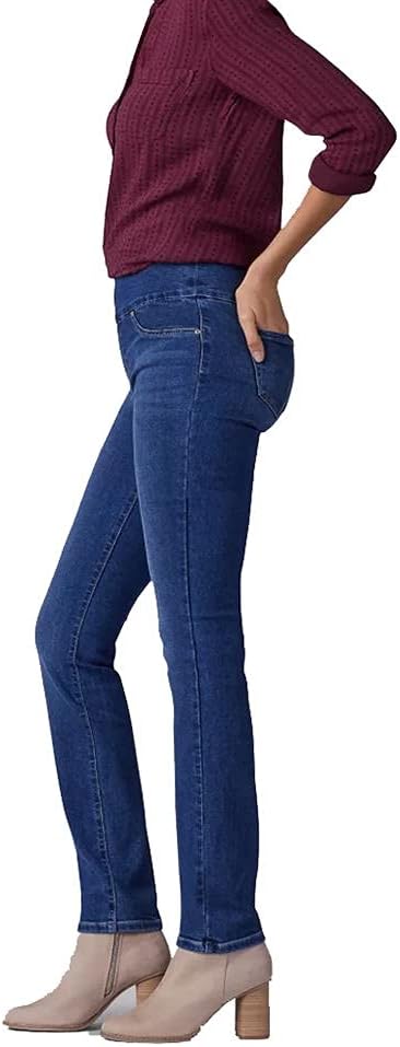 Lee Sculpting Missy Slim Fit Slim Leg Pull-On Mid-Rise Expedition 6 M - Image 2