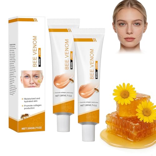 Crema antirughe, anti-invecchiamento, idratante viso e collo per pelle tonificante,
