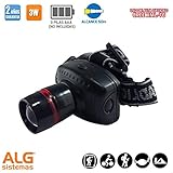 linterna led 3w LINTERNA LED 3W REGULABLE DE CABEZA