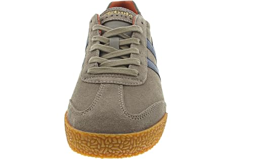 Image of Gola Equipe Suede - Sneakers for Men - Contrasting Wingflash - Heel Return - Durable Cupsole - Low Silhouette