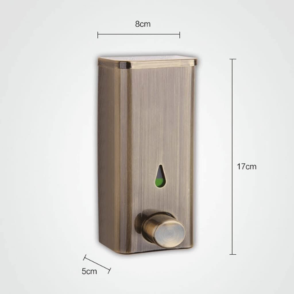 Dispensador de loción líquida Acero Inoxidable 13(Silver)