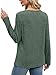 XIEERDUO Plus Size Womens Clothing Womens Sweaters Trendy Crew Neck Fall Fashion Tops Women Blouses Winter Clothes Maternity Green XXL