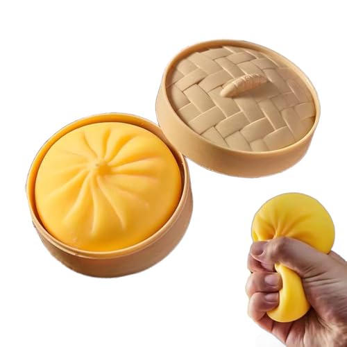 Giant Dumpling Squishy, Jumbo Dumpling Squishy Toy with Stea
