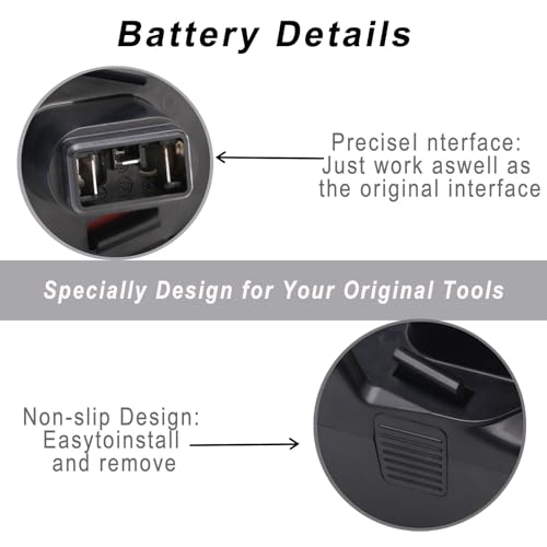Tnvodejo 3000mAh Battery Pack for SNAP ON 18V 3.0Ah Ni-MH CTB318 CTA3850 CDRA3850 CTB3185 by Tnvodejo - Image 5