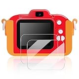 (2枚入り)ミヤビックス きょうはなに撮る？ アンパンマン キッズカメラ 用 保護フィルム 【強化ガラスと同等の高硬度 9Hフィルム】 LAZIRO 飛散防止 指紋防止 気泡防止 撥水撥油 傷に強い HD高透過率 簡単貼り付 自動吸着 ミヤビックス きょうはなに撮る？ アンパンマン キッズカメラ フィルム