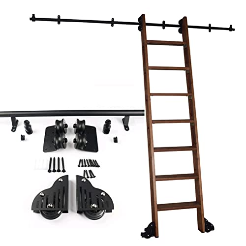 Kit coulissant porte de grange 90 cm avec roulettes pour supprimer la perte d'espace
