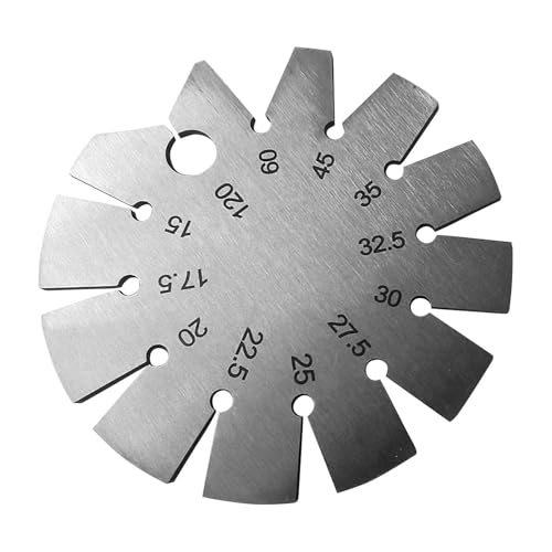 Goniómetro de Ángulos, Medidor de Precisión, Guía para Afilar Hachas, Para Cepillo de Carpintero, Cuchilla, Formón y Herramientas de Corte