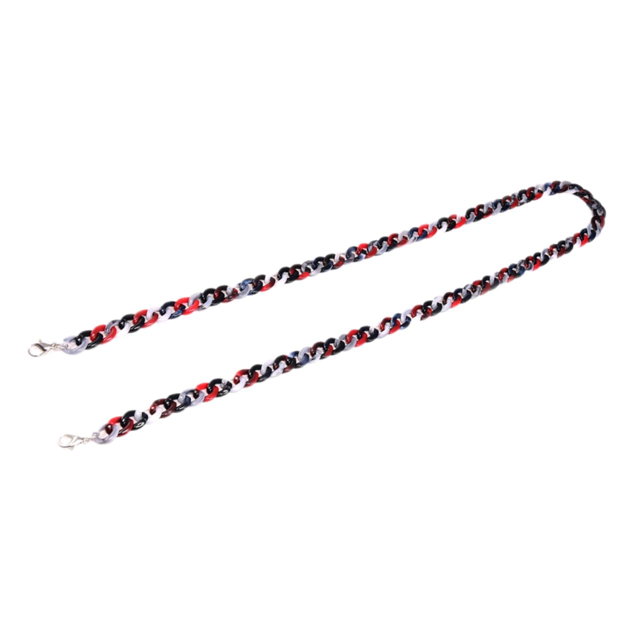 2 Piezas cadena de gafas collar de cuentas cordón para gafas de lectura necklace titular de collar de anteojos para mujer cordones de anteojos para mujer carey Marco de los lentes