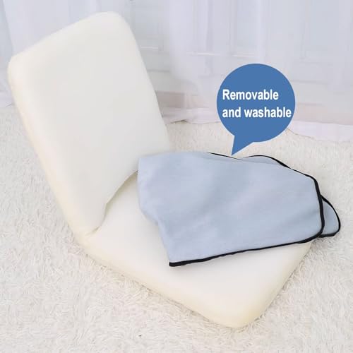 Chaise de méditation avec cadre en acier robuste et capacité de charge 150 kg - 6