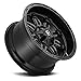 18X9 6X135/6X139.7 Fuel 1PC D625 HOSTAGE GLOSS BLACK Wheel Rim