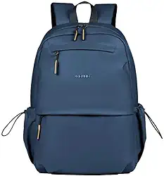 Vopoo - Mochila Impermeável emborrachada Unisex para Notebook, Design Minimalista, Ideal para Escola, Viagem e Trabalho