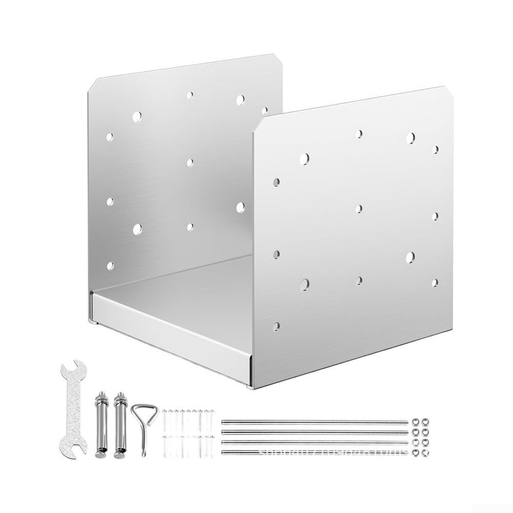Supporto Pali 6x6 Pollici per Pergola Deck Esterno(6×6 in)