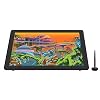 HUION Kamvas 22 Plus QLED Drawing Tablet with Full-Laminated Screen USB-C Connection 140% sRGB Tilt, 21.5 inch Graphics Art Tablet for Artist & Designer, Work with Mac, Windows, Linux & Android Black