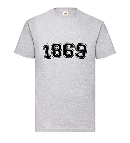 T-shirt pour homme 1869 gris XXXL idéal pour un look décontracté