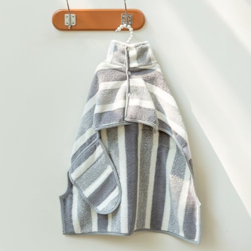Serviette de séchage pour chien absorbante et couverture microfibre portable