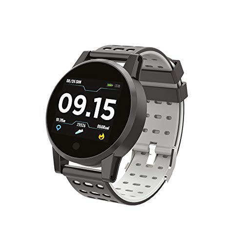 Polosmart PSSW06 Smart Round Akıllı Saat, Siyah