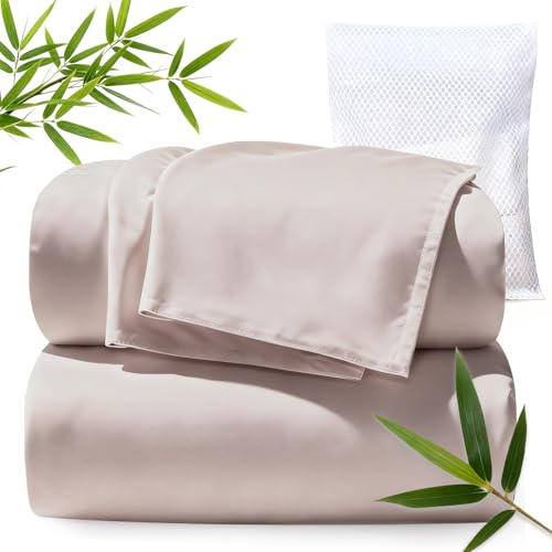 TWK Real 100% Viscose Derived from Bamboo Sheets Set King