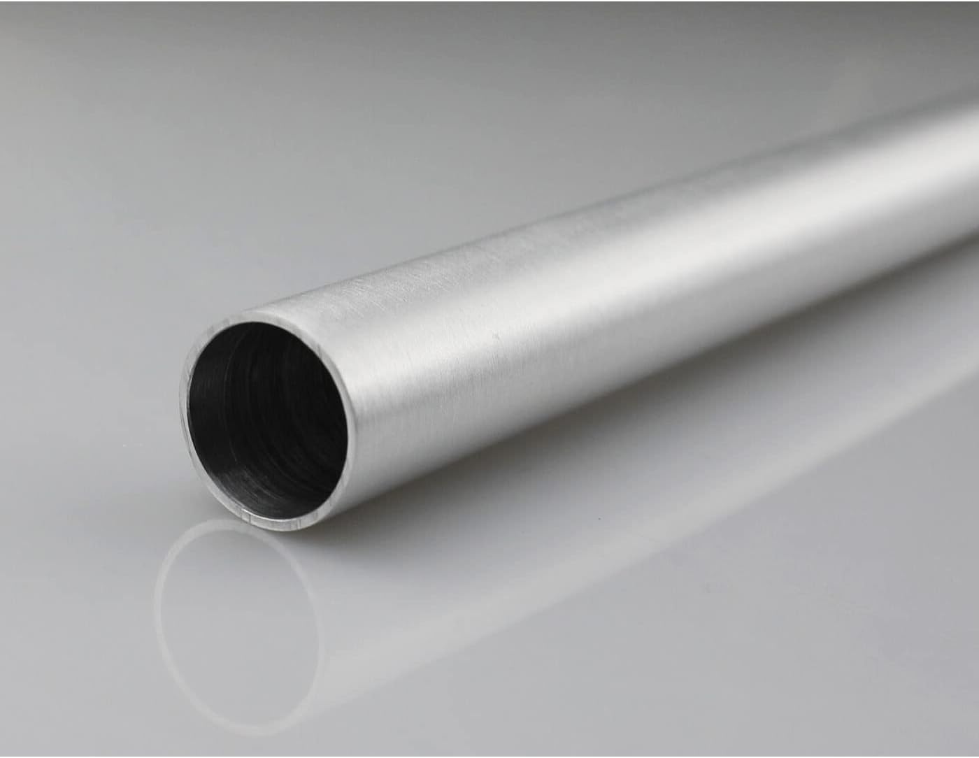 76mm(3") OD Straight 3 Inch Aluminum Intercooler Pipe Air Intake Tube, Length 24" (610mm), Brushed Finish