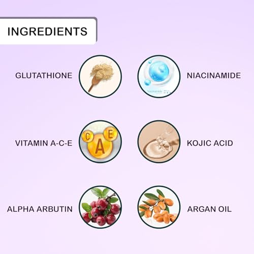 Image of Ayumcure Glutathione & Niacinamide Skin Whitening Cream 50 g | Kojic Acid, Vitamin C & E | Anti-Aging, Tan Removal, Brightening Cream for Women & Men | All Skin Types