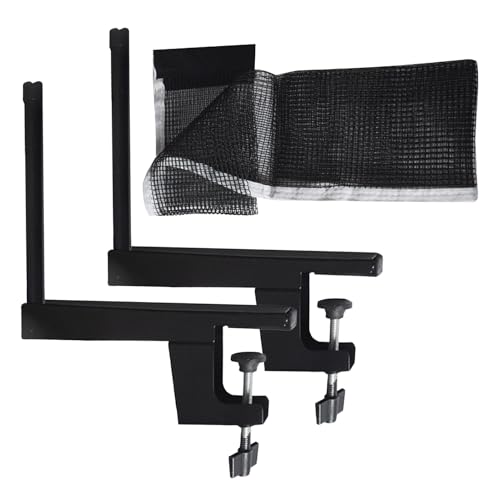 Filet de pong avec pinces pour transformer votre table de jardin en jeu