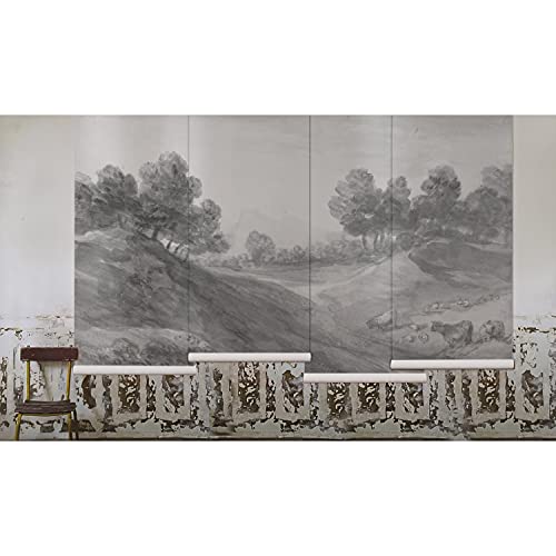 Papier Peint 312x219 cm Auto-Adhésif Sans Colle Solution Rénovation Mur et Meuble