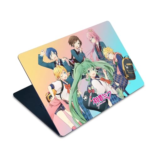 Autocollant MacBook Air 15 M2 Hatsune Miku au Café ou en Cours