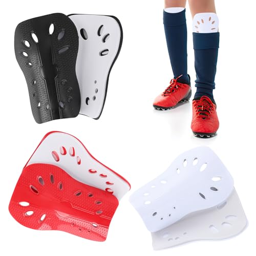 Qonutoci Mini Shin Guards Soccer, 3 Pairs 5.3