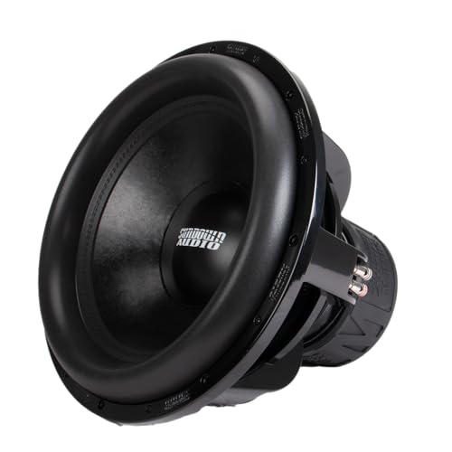 Sundown Audio M18 Car Subwoofer – 18' Dual 2 Ohm, 2000W RMS/4000W Peak, 3' Aluminum VC, 35mm Xmax, Mega Roll Surround, Quad Magnet Motor, Low-Distortion SPL Sub