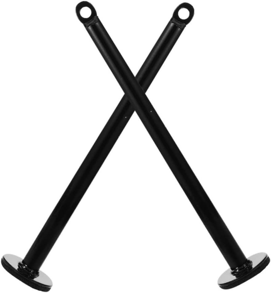2pcs Barbell Rack Weight Plate Holder for Fitness Pulley System Durable Weight Loading Pin for Strength Training Supports Building and Home Gym Accessories