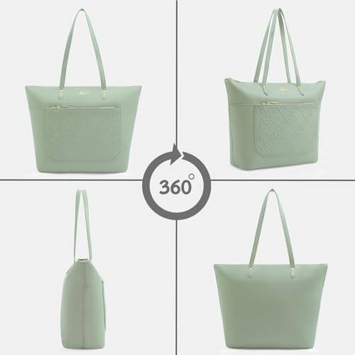 Image of Lavie Women's Hannah Deboss Tote Bag for Women | Tote Bag for Work | Ladies purse | Stylish Shoulder Bag | Gift for Women