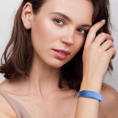 2 Pack Bible Verse Bracelets Daily Jesus Bracelets Christian Gospel Scripture Bracelet Faith Over Fear and Style Combined Inspirational Religious Gifts for Men and Women (Faith Over Fear-Blue)4