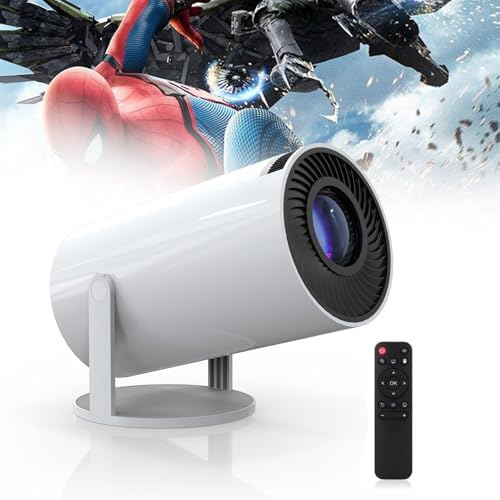 Moviehub Ultra HD Projector, Moviehub Projector with Support for 1080P,