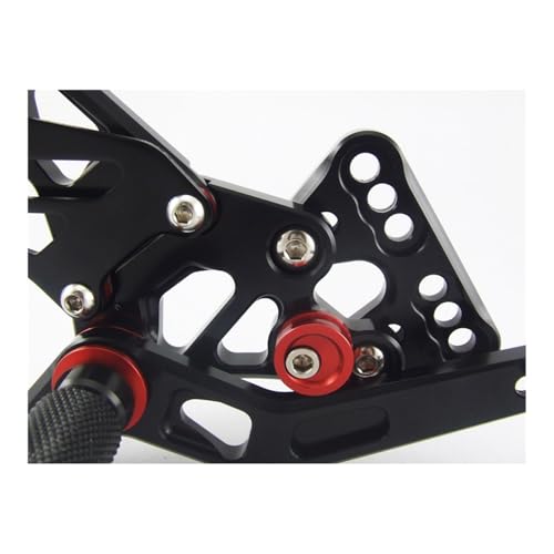 Pédales arrière GSXR1000 en alliage d'aluminium robuste pour moto de course 2007-2008