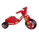 The Original Big Wheel Firefighter Junior Trike for Boys and Girls - Tricycle Ride-on for Toddlers - 8.5” Durable Indoor/Outdoor Toy
