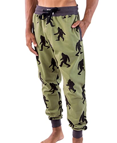 Lazy One Men's Jogger Sweatpants, Cozy, Warm, Pockets2