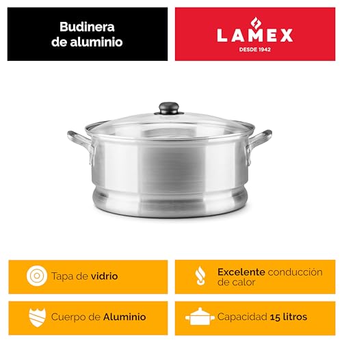 Consejos y comparativas para Comprar Olla grande aluminio los 7 más buscados. 47 Imagen adicional
