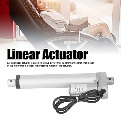750N Linear Actuator, 20W-30W Linear Actuator Aluminum Alloy Ip65 Protection 24Vdc 150Mm Stroke For Sofa (Actuator With Controller Remote Control) #TOP5